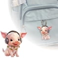 thumbnail image 2 of Cute Car Interior Acrylic Pendant Keychain Hanging Ornament Vehicle Accessory, 2 of 8