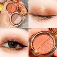 thumbnail image 4 of Two-color Eye Shadow Pumpkin Color Earth Color Matte Student Eye Plate Waterproof Shadow, 4 of 8
