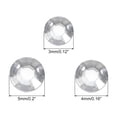 thumbnail image 2 of Pegatinas de Strass Autoadhesivas Uxcell, Gemas de Strass, Pegatinas de Brillo Plata, 2 of 6