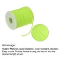 thumbnail image 3 of Uxcell Rubber Cord 27 Yards 3mm Dia 1.5mm Hole Yellow Green Hollow Tubing for DIY Craft Making, 3 of 6