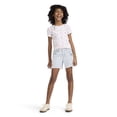 thumbnail image 2 of Levi Strauss Signature Girls Midi Denim Shorts, Sizes 5-18, 2 of 13