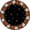 Halloween-4, variant on Duangreer 60''Round Halloween Tablecloth, Black Scared Pumpkin Print, Washable Picnic Table Cover for Party, Dining, Indoor and Outdoor