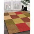 thumbnail image 3 of Ahgly Tapis Rectangulaire Lavable en Machine Intérieur Transitionnel Jaune, 3 Pieds x 5 Pieds, 3 of 7