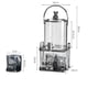 thumbnail image 2 of Dispensador de bebidas con soporte Hervidor frío con grifo Juego de tazas de agua Jarra de Dispensador de bebidas de gran capacidad 3L para barba, 2 of 9