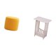 thumbnail image 5 of Puf Otomano Con Mesita De Noche Integrada Para Oficina, Dormitorio, Habitación Infantil, Apartamento, Hotel, Cafetería, Pasillo, Salón O Balcón., 5 of 8