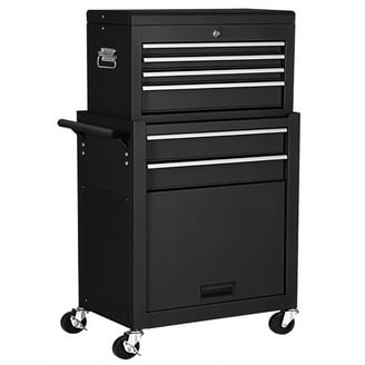 Waterloo Industries SCA-265BK-B 26in. 5-Drawer Cabinet - Black