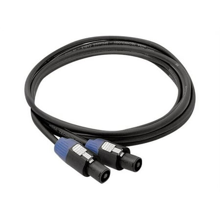UPC: 0728736018471 | Hosa Technology SKT 450 Hosa Speaker Cable – Speakon – Speakon – 50ft – Black