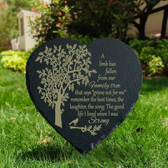 EGNMCR Room Decor, Home Decor Carved Letters Ornaments Commemorative Decoration Ornaments Commemorative Stone love pendant