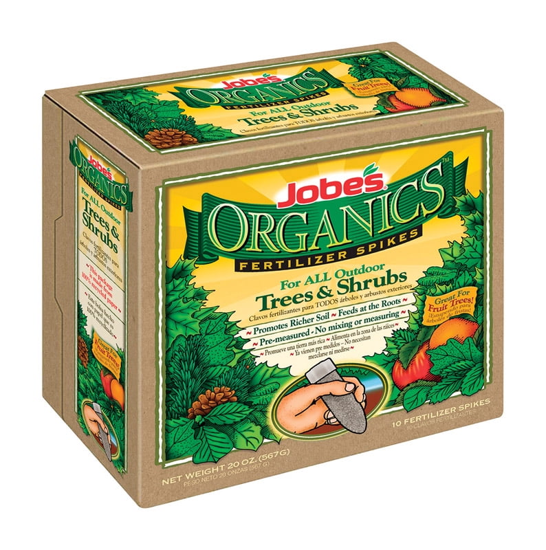 Jobe's Organics Spikes Organic Root Feeder 0.25 lb.