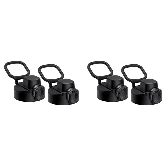 4 Piezas de Tapa de Boquilla de Repuesto, Tapa Abatible Automática para de Agua Deportivas de Boca de 12/16/18/20/32/40/64 Oz