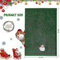 thumbnail image 2 of Heilwiy Juego de 3 toallas de mano navideñas, paños de cocina 100% algodón, paños de cocina suaves para el baño, 2 of 5