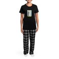 thumbnail image 4 of CafePress - Bride Groom Pajamas - Women's Short Sleeve Print T-Shirt and Pants Dark Cotton Pajama Set, 4 of 7
