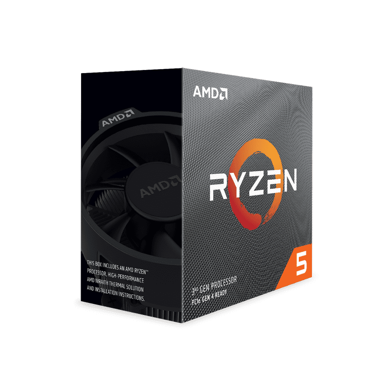AMD Ryzen 5 6-Core, GHz AM4 4.2 12-Thread Processor 3600