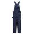 thumbnail image 4 of YYUIJK Denim Jumpsuits for Women Straight Leg Stretch Jeans Dungarees Bib Overalls Regular Fit with Adjustable Straps Dark Blue L, 4 of 6