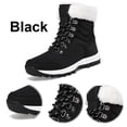 thumbnail image 1 of Botas Nieve para Mujeres Calientes Pelaje Forrado Invierno Interiores Al Aire Libre, 1 of 8