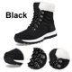 thumbnail image 1 of Booties Tobillo Botas Nieve Con Encaje Forrado Pieles Forradas para Mujeres Al Aire Libre, 1 of 8
