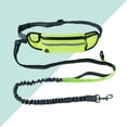 thumbnail image 4 of Laisse pour Chien Mains Libres pour Course Marche Randonnée avec Poche de Taille Réglable (Vert), 4 of 8