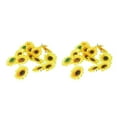 thumbnail image 4 of yingyy 1/2/3 100 Pieces Cloth Artificial Sunflowers Simulation 7cm Handmade Photographing Fake Flower Photography Prop Decor 2PCS, 4 of 6