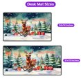 thumbnail image 5 of Merry Christmas Santa Reindeer Antlers Rhodesian Ridgeback Sleigh Xmas Winter Holiday Desk Mat Full Keyboard Mouse Pad Ridgebacks Dog Lover Gifts Large Mousepad - 00023, 5 of 5