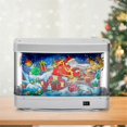 thumbnail image 2 of LED Fish Tank Night Light Aquarium Decor Christmas Theme Decorative Table Lamp for Home, Office, Bedroom EU Plug, 2 of 5
