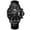 Black, variant on Men’s Quartz Chronograph Watch, Genuine Leather Strap Wrist Watch, 3ATM Waterproof Luminous Business Dress Watch