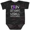 thumbnail image 3 of Inktastic Fibromyalgia Awareness Pain Isn't Always Visible Boys or Girls Baby Bodysuit, 3 of 5