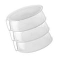 thumbnail image 4 of Contenedor de almacenamiento perfecl 3 capas transparente apilable, 4 of 7