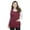 BURGUNDY, variant on MAZEL UNIFORMS UNISEX FULL COVERAGE BIB APRON