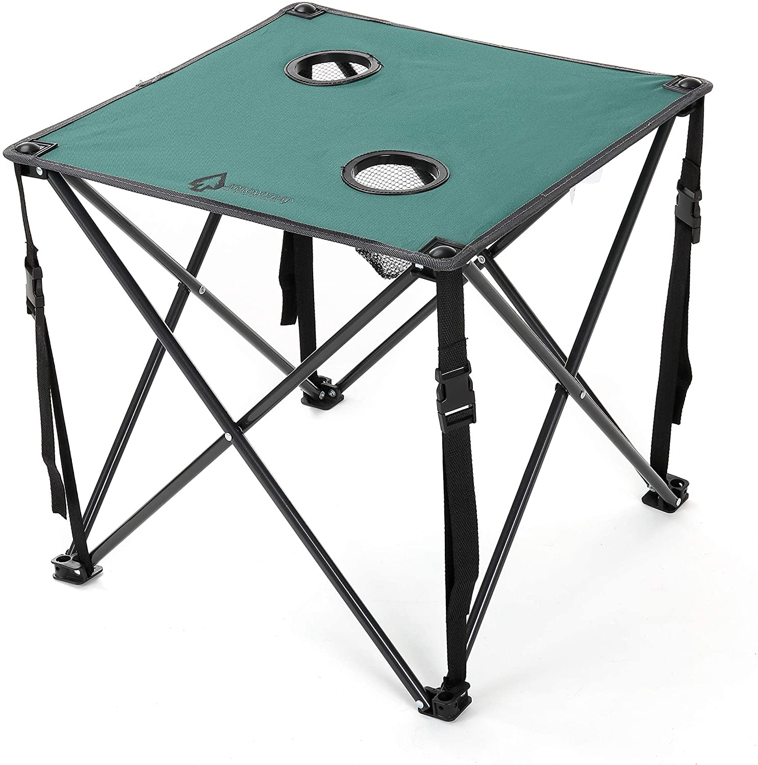 ARROWHEAD OUTDOOR Heavy-Duty Portable Folding Camping Table (Green ...