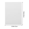 thumbnail image 2 of FOLOYORI Sublimation Blank Aluminum Sheets White 5Pcs 7.9x5.9x0.04In, 2 of 8