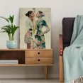 thumbnail image 5 of Floral Fashionista Portrait Canvas Print Wall Art for Living Room Bedroom Office Hotel Cafe, 5 of 8