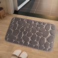 thumbnail image 4 of Rongfmy Flannel Door Mat Entrance Mat Floor Mat Smooth Area Rugs Front Door Carpet Water 40x60cm, 4 of 9