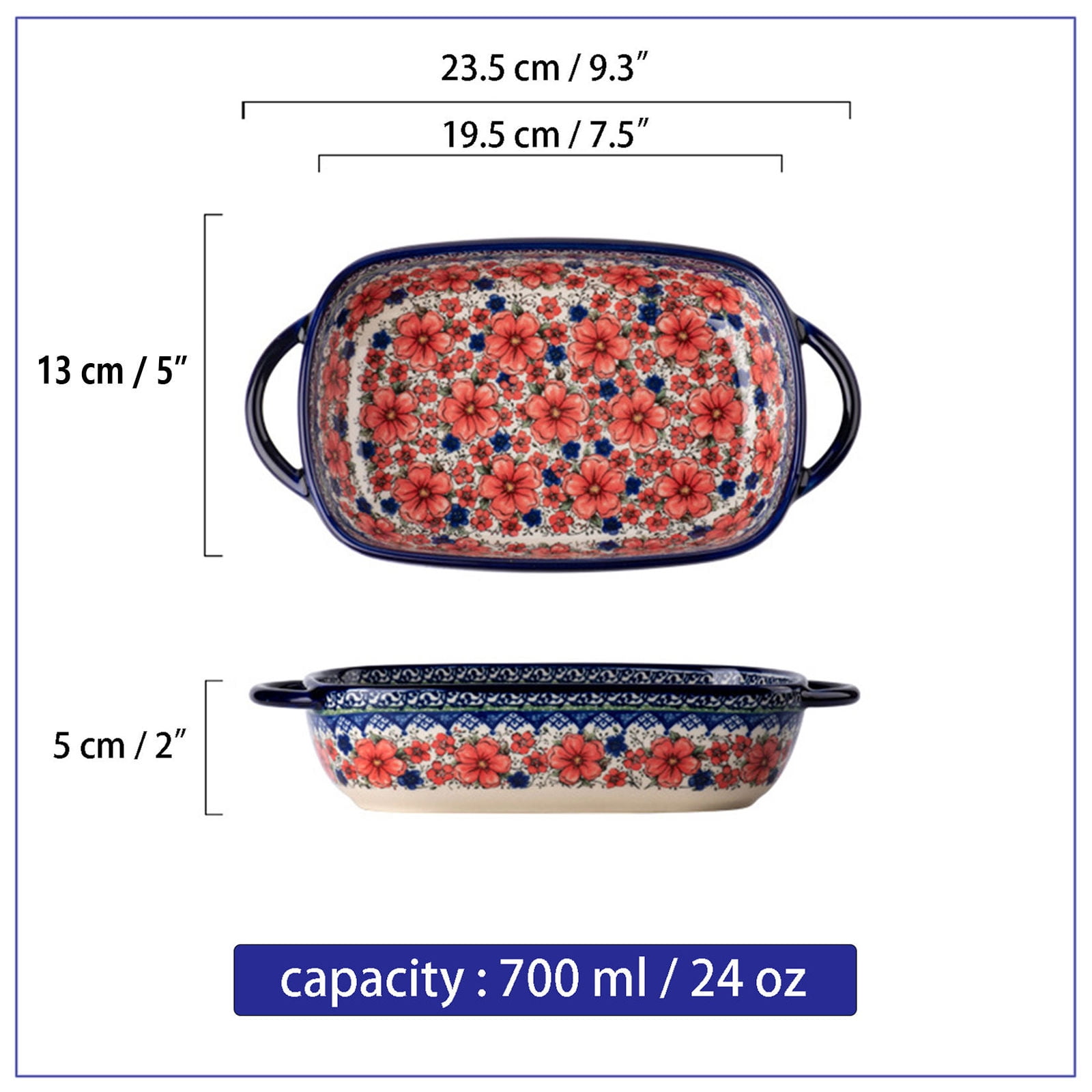 Qeeadeea Baking Dishes For Oven, 1 Quart Round Casserole Dishes
