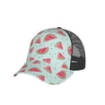 thumbnail image 7 of Picia Watermelon Pattern Trucker Hat,Baseball Cap,Sun Protection Cap,Stylish Headwear,Leisure Cap,Outdoor Sports Cap, 7 of 7