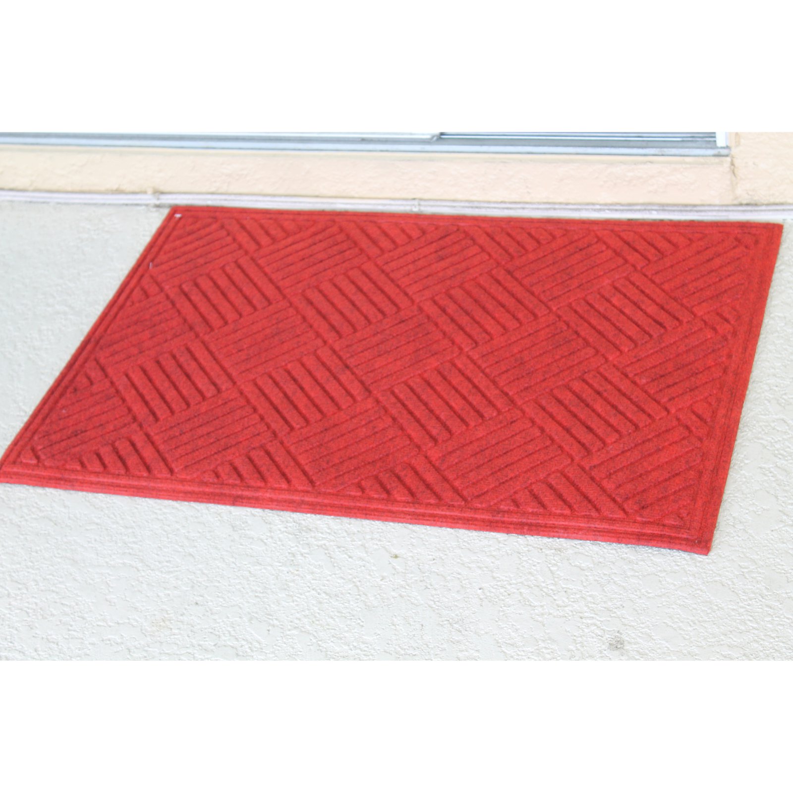 A1HC First Impression Parquet 24" X 36" EcoPoly Indoor/Outdoor Mat