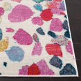 thumbnail image 4 of Safavieh Lillian Collection LLN380Q Abstract Area Rug, 5' 3" x 7' 7", Rose/Gold, 4 of 8