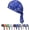Blue, variant on Elastic Cycling Sports Cap, Ultra-Light Breathable Sweat Wicking, Cooling Head Scarf with Adjustable Straps for Men Women