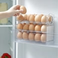 thumbnail image 4 of Egg Organizer For Refrigerator Door Multipurpose Storage Box, 4 of 16