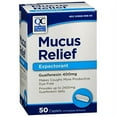 thumbnail image 2 of (3 pack) Quality Choice Mucus Relief Expectorant Guaifenesin 400mg 50 Caplets, 2 of 2