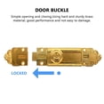 thumbnail image 2 of MasteelfCA European Style Alloy Slide Door Bolt Barrel Latch Vintage Door Security Lock, 2 of 9