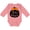 Mauve, variant on Inktastic My 1st Halloween with Pumpkin and Orange Bow Boys or Girls Long Sleeve Baby Bodysuit