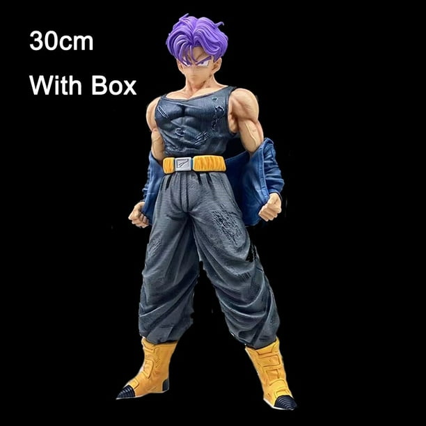 Figuras de Dragon Ball Z de 29cm NEC Trunks figura de acción GK Super Saiyan colección Anime Future Torankusu figura figurita modelo Jugueteszhangyuxiang