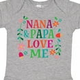 thumbnail image 4 of Inktastic Nana and Papa Love Me Girls Baby Bodysuit, 4 of 5
