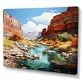 thumbnail image 2 of Designart "Scenic Splendor of Nevada s Canyons III" Landscapes Wall Art Print, 2 of 5