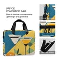 thumbnail image 4 of FORMRS 16" Laptop Bag Carrying Sleeve Case with Handle Travel Shoulder Briefcase, Yellow Glasses, 4 of 8
