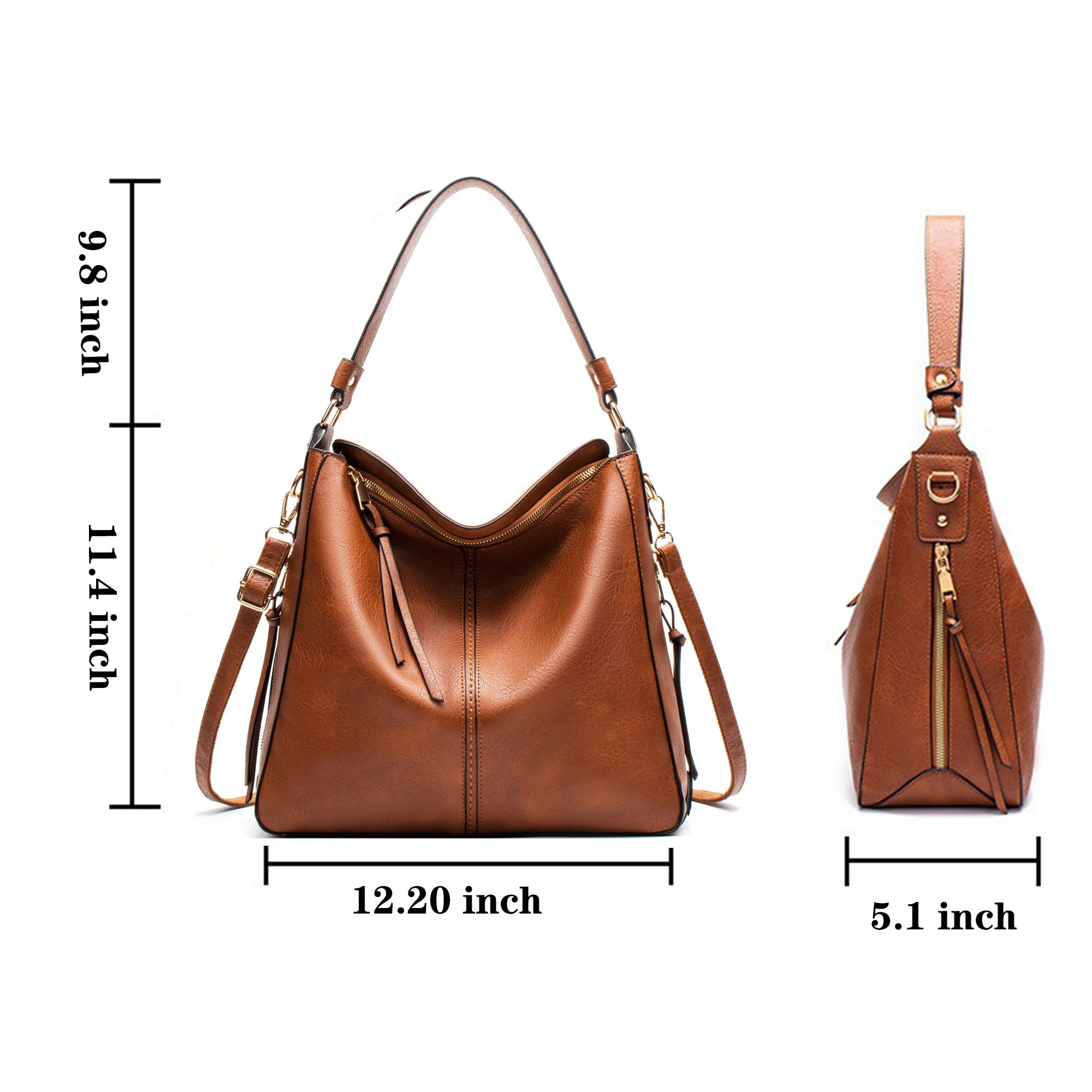 Ablanczoom Crossbody Bag Womens Purse Handbags Large Capacity Messenger Shoulder Bags Women Soft Leather