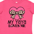 thumbnail image 4 of Inktastic Yaya Loves Me Girls Valentine Grandchild Girls Toddler T-Shirt, 4 of 5