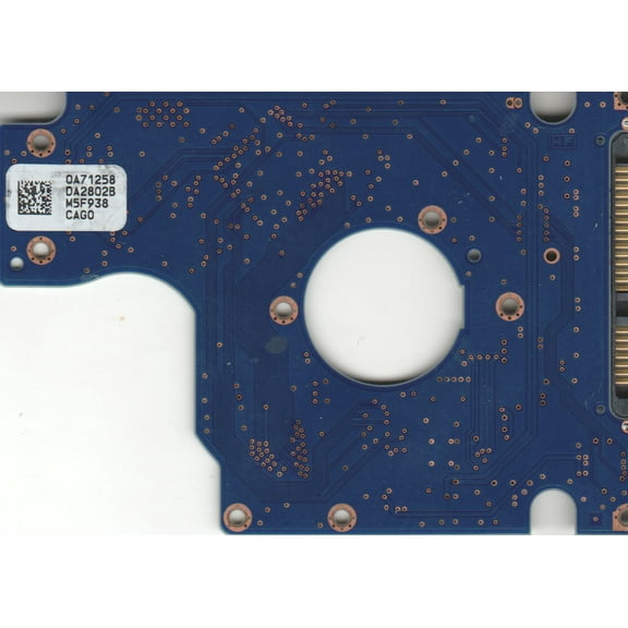 HTS545025B9A300, 0A71258 DA2802B, PN 0A70432, Hitachi 250GB SATA 2.5 PCB