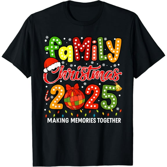 Playful Comfort Tee - Family Christmas 2025 Matching Outfit Xmas Men Women Kids T-Shirt