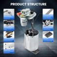 thumbnail image 2 of SPEEDWOW E3678M Eletric Fuel Pump Assembly Compatible with Chevrolet Express 1500 2500 3500，GMC Savana 1500 2500 3500 2004-2008, V6 4.3L & V8 4.8L 5.3L 6.0L, 2 of 9